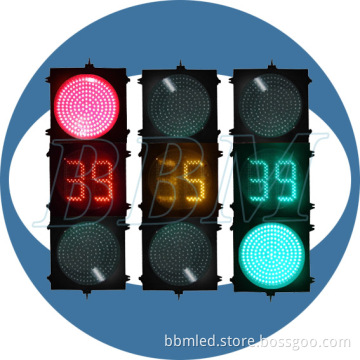 2 Digits Battery LED Countdown Timer with Tri-Color